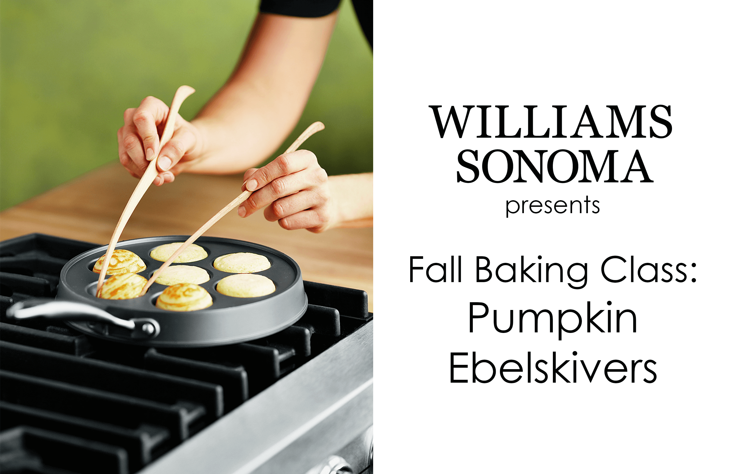 Williams Sonoma Ebielskiver Class Banner Image